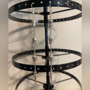 Rain catcher earrings